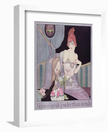 Advertisement for the Model Brassiere Company, from Vogue Magazine, 1919-null-Framed Giclee Print