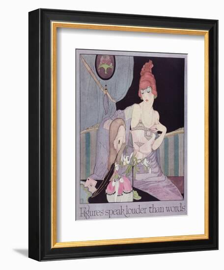 Advertisement for the Model Brassiere Company, from Vogue Magazine, 1919-null-Framed Giclee Print