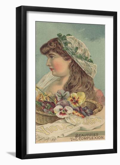 Advertisement for Viola Cream, C.1890-American School-Framed Giclee Print