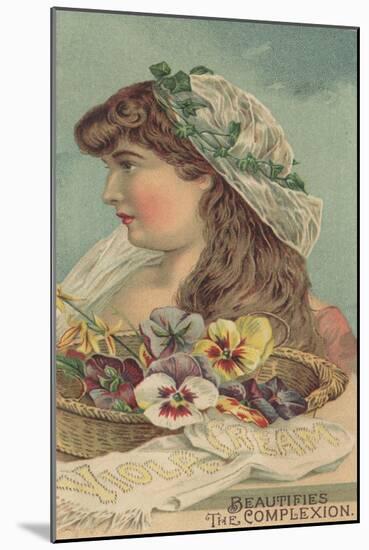 Advertisement for Viola Cream, C.1890-American School-Mounted Giclee Print