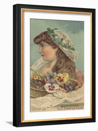 Advertisement for Viola Cream, C.1890-American School-Framed Giclee Print