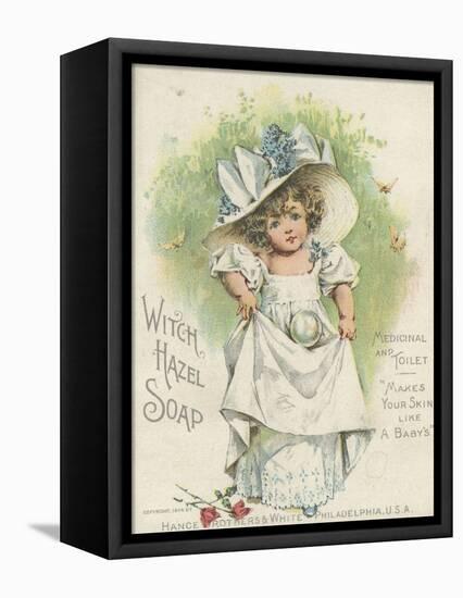 Advertisement for Witch Hazel Soap, Medicinal and Toilet, 1894-American School-Framed Premier Image Canvas