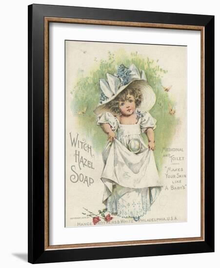 Advertisement for Witch Hazel Soap, Medicinal and Toilet, 1894-American School-Framed Giclee Print