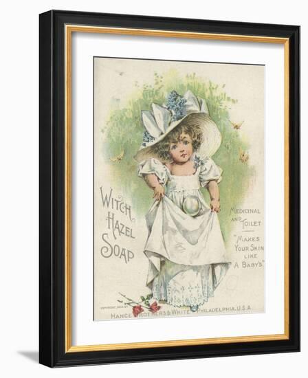 Advertisement for Witch Hazel Soap, Medicinal and Toilet, 1894-American School-Framed Giclee Print