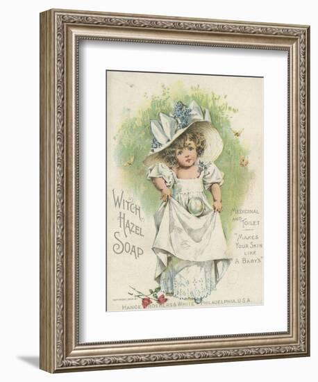 Advertisement for Witch Hazel Soap, Medicinal and Toilet, 1894-American School-Framed Giclee Print