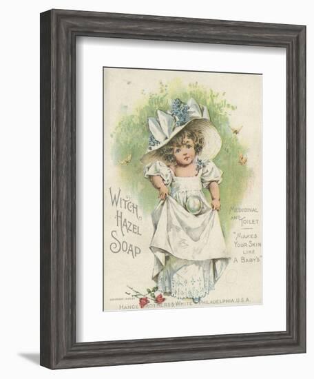 Advertisement for Witch Hazel Soap, Medicinal and Toilet, 1894-American School-Framed Giclee Print