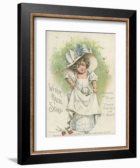 Advertisement for Witch Hazel Soap, Medicinal and Toilet, 1894-American School-Framed Giclee Print