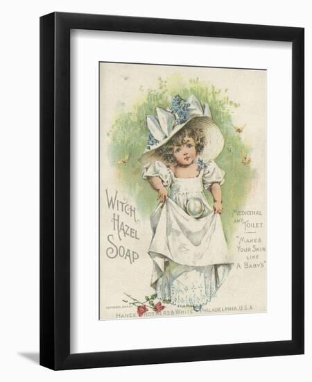 Advertisement for Witch Hazel Soap, Medicinal and Toilet, 1894-American School-Framed Giclee Print