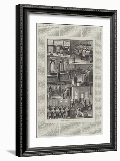 Advertisement, J S Fry and Sons' Cocoa and Chocolate Works, Bristol-null-Framed Giclee Print