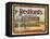 Advertisement Label for Redford's Celebrated Tobaccos-null-Framed Premier Image Canvas