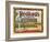 Advertisement Label for Redford's Celebrated Tobaccos-null-Framed Giclee Print