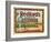 Advertisement Label for Redford's Celebrated Tobaccos-null-Framed Giclee Print