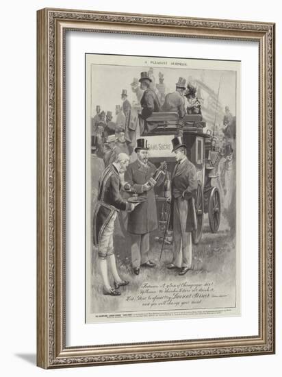 Advertisement, Laurent-Perrier Sans-Sucre-null-Framed Giclee Print