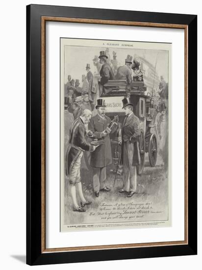 Advertisement, Laurent-Perrier Sans-Sucre-null-Framed Giclee Print