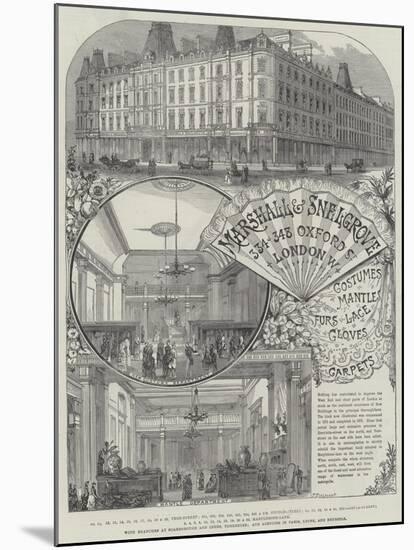 Advertisement, Marshall and Snelgrove-Thomas Sulman-Mounted Giclee Print