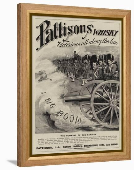 Advertisement, Pattisons' Whisky-null-Framed Premier Image Canvas