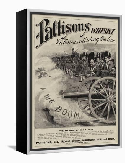 Advertisement, Pattisons' Whisky-null-Framed Premier Image Canvas