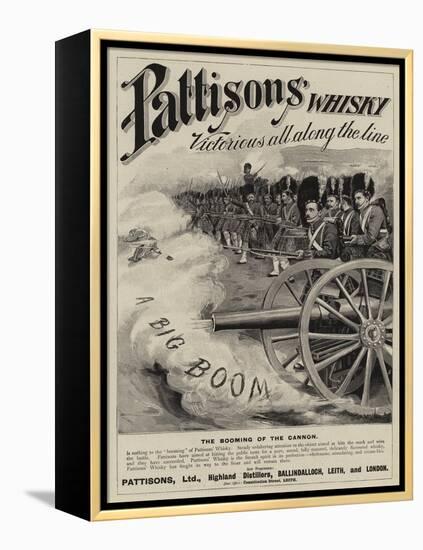 Advertisement, Pattisons' Whisky-null-Framed Premier Image Canvas