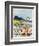 Advertisement Promoting Monte Carlo Beach-null-Framed Photographic Print