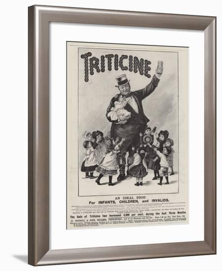 Advertisement, Triticine-null-Framed Giclee Print