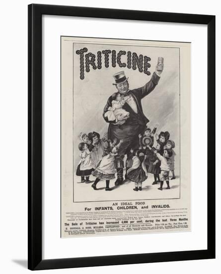 Advertisement, Triticine-null-Framed Giclee Print