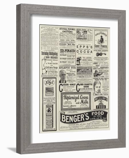 Advertisements-null-Framed Giclee Print