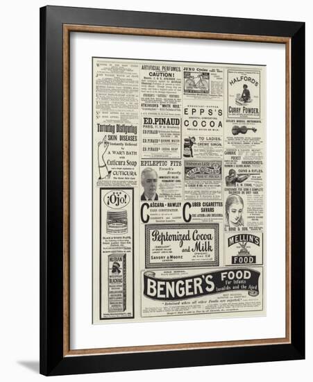 Advertisements-null-Framed Giclee Print