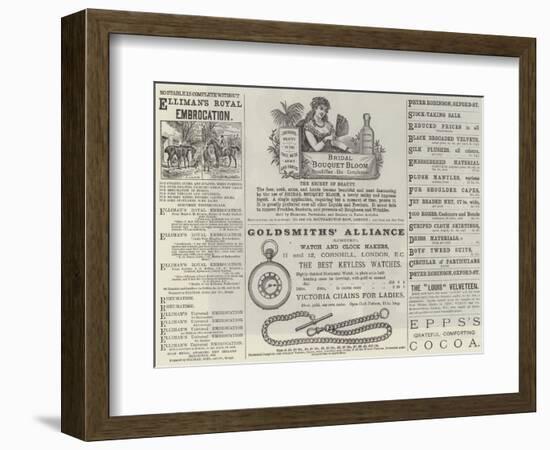 Advertisements-null-Framed Premium Giclee Print