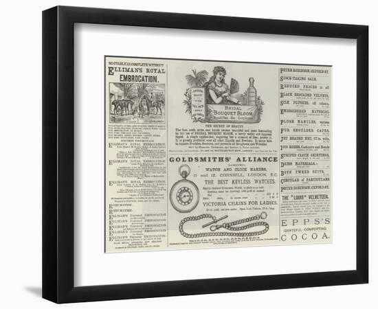 Advertisements-null-Framed Premium Giclee Print