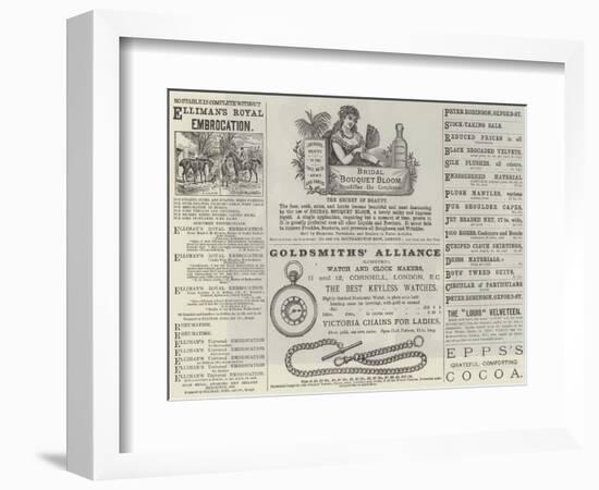 Advertisements-null-Framed Premium Giclee Print