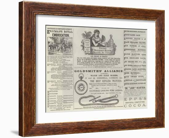 Advertisements-null-Framed Giclee Print