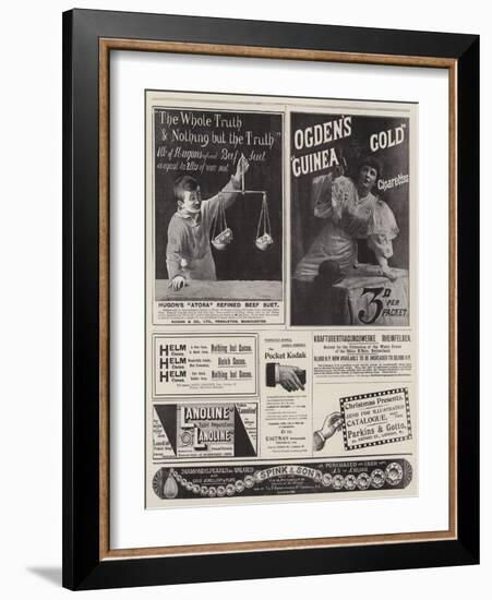 Advertisements-null-Framed Giclee Print