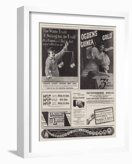 Advertisements-null-Framed Giclee Print