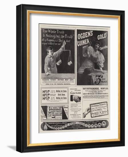 Advertisements-null-Framed Giclee Print