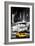 Advertising - Chicago the musical - Yellow Taxi Cabs - Times square - Manhattan - New York City - U-Philippe Hugonnard-Framed Premium Photographic Print
