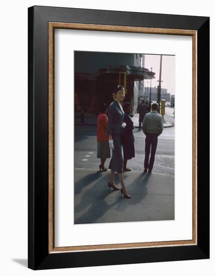 Advertising Copywriter Elizabeth Basset Burton, St Louis, Missouri, 1958-Leonard Mccombe-Framed Photographic Print