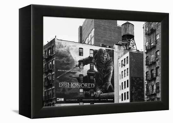 Advertising - Dishonored Games - Soho - Mahnattan - New York - United States-Philippe Hugonnard-Framed Premier Image Canvas