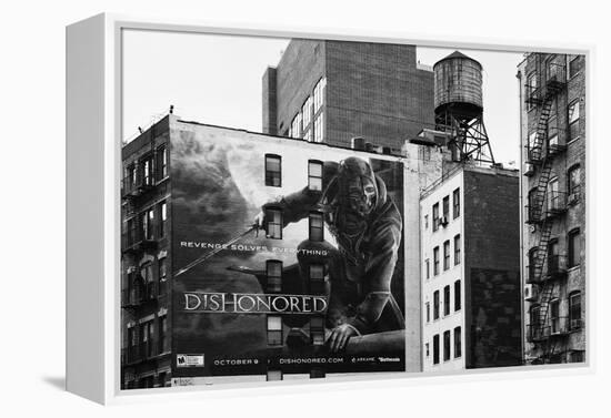 Advertising - Dishonored Games - Soho - Mahnattan - New York - United States-Philippe Hugonnard-Framed Premier Image Canvas