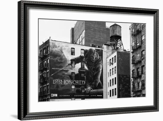 Advertising - Dishonored Games - Soho - Mahnattan - New York - United States-Philippe Hugonnard-Framed Photographic Print