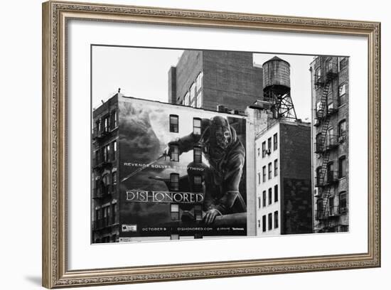 Advertising - Dishonored Games - Soho - Mahnattan - New York - United States-Philippe Hugonnard-Framed Photographic Print