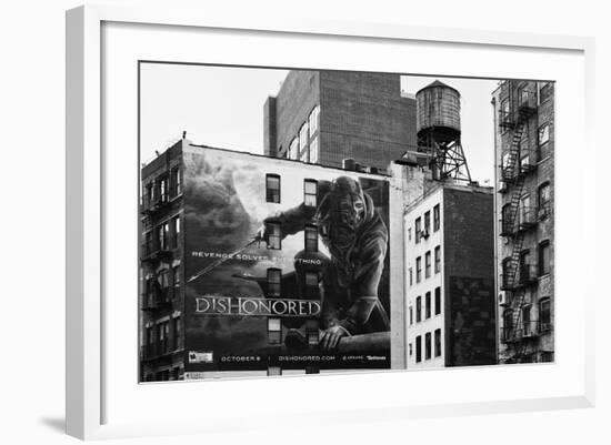 Advertising - Dishonored Games - Soho - Mahnattan - New York - United States-Philippe Hugonnard-Framed Photographic Print