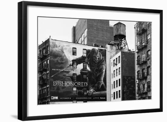 Advertising - Dishonored Games - Soho - Mahnattan - New York - United States-Philippe Hugonnard-Framed Photographic Print