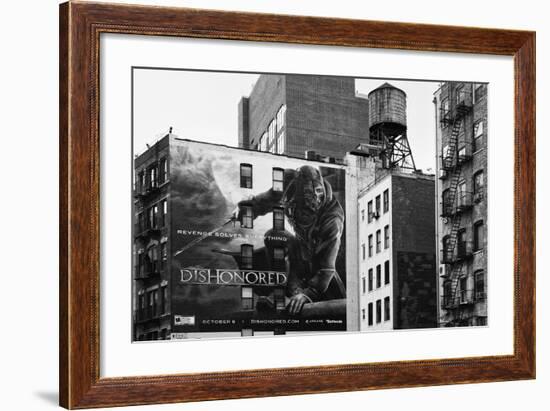 Advertising - Dishonored Games - Soho - Mahnattan - New York - United States-Philippe Hugonnard-Framed Photographic Print