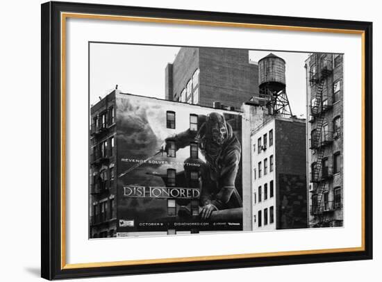 Advertising - Dishonored Games - Soho - Mahnattan - New York - United States-Philippe Hugonnard-Framed Photographic Print