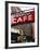 Advertising - Fanelli Cafe - Soho - Mahnattan - New York - United States-Philippe Hugonnard-Framed Photographic Print