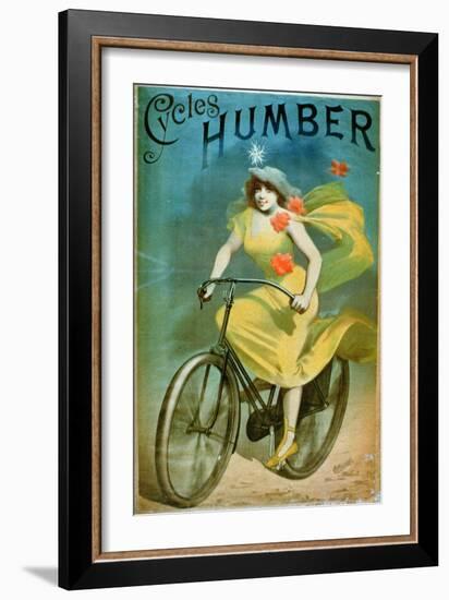 Advertising for "Humber Cycles"-Jules Chéret-Framed Giclee Print