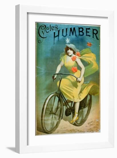 Advertising for "Humber Cycles"-Jules Chéret-Framed Giclee Print