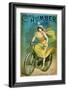 Advertising for "Humber Cycles"-Jules Chéret-Framed Giclee Print