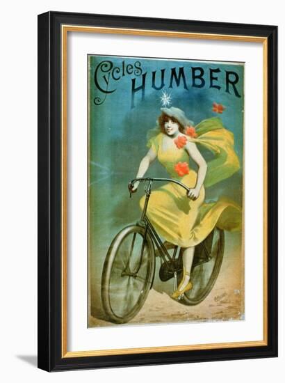 Advertising for "Humber Cycles"-Jules Chéret-Framed Giclee Print