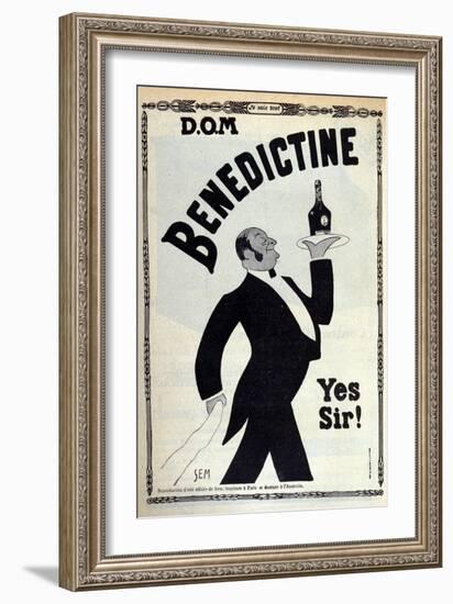 Advertising for the digestive Benedictine-Sem-Framed Giclee Print
